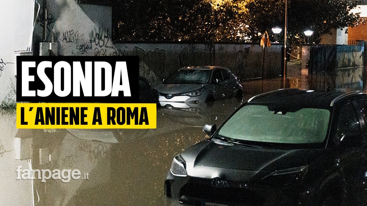 "Il fiume ha sommerso tutto": la testimonianza dei negozianti dopo l'esondazione dell'Aniene a Roma