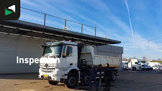Mercedes-Benz Arocs 3240 8X4 HIAB X-HIDUO 188 E-2 Kran Crane 3-side tipper Big dump truck for sale - Image 4 | Autoline ZM Mercedes-Benz Arocs 3240 8X4 HIAB X-HIDUO 188 E-2 Kran Crane 3-side tipper Big dump truck | Image 4 - Autoline