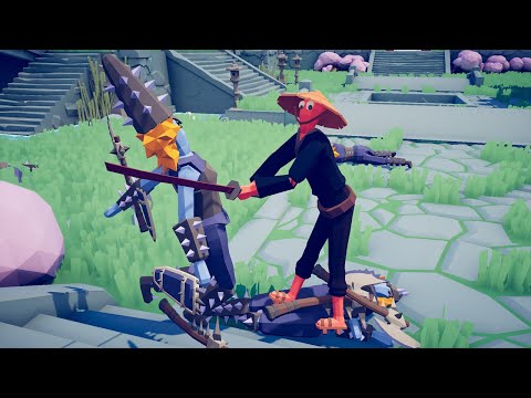 FIGHT | JAPANESE SWORD vs EVERY SQUAD - TABS - Totally Accurate Battle Simulator