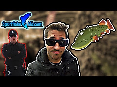 Sportfiskemässan 2018 - Problem med vakt - VLOGG