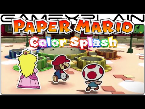 Paper Mario: Color Splash - Reveal Trailer (Nintendo Direct High Quality) thumbnail