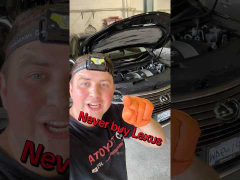 Never ever buy a Lexus RX 350… 😅