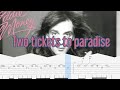How to play | two tickets to paradise-Eddie Money(guitar solo with Tab lesson)