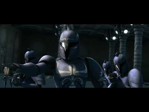 Cad Bane vs Senate Guards