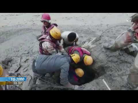 Crollo di un ghiacciaio e alluvione, almeno 18 vittime e 200 dispersi