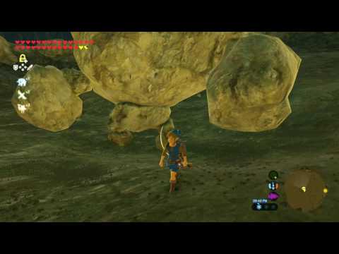 Stone Talus DESTRUCTION with Fully Powered Master Sword - Zelda Breath of the Wild