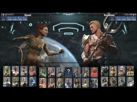 TC ORIGINS 3 - Injustice 2 - Maxout(Cheetah) Vs. NurseBenny(Aquaman)