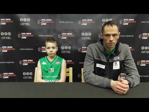 CEYBL U13 - Press conference, 2.4. 2022, HAKRO Merlins Crailsheim - SKM Zastal Zielona Góra
