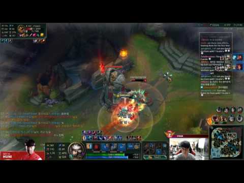 SKT Huni Camille pentakill