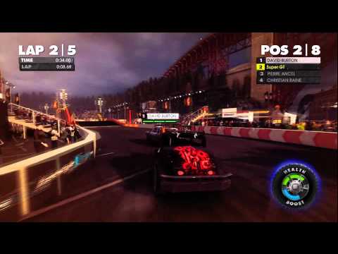 Dirt Showdown Demo: Single Player 8 Ball Gameplay