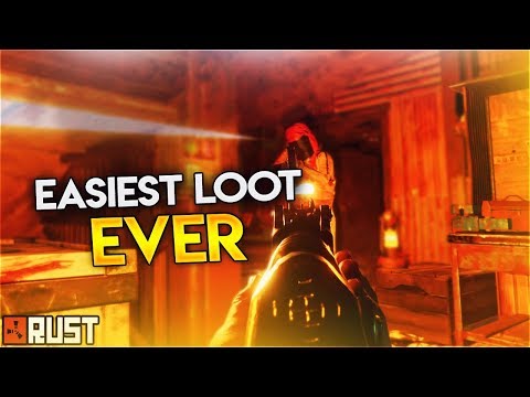 SPAWN RAIDING FOR JACKPOT LOOT - Rust (EASIEST GOING DEEP EVER)