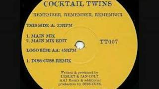 Cocktail Twins-Remember,Remember,Remember