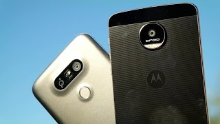 Moto Z vs LG G5: Modular phone fight! | Pocketnow