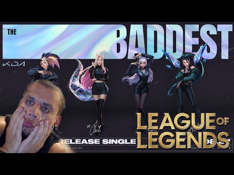 Tyler1 Reacts to "K/DA - THE BADDEST ft. (G)I-DLE, Bea Miller, Wolftyla" - League of Legends Song