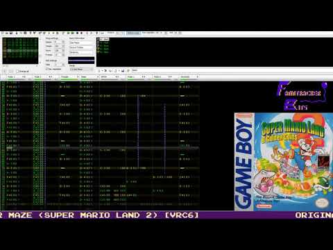 Famitracker Bits – Star Maze (Super Mario Land 2) [VRC6]