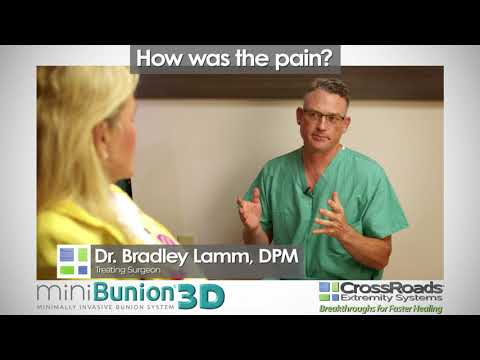 miniBunion® 3D FAQs "How was the pain?"