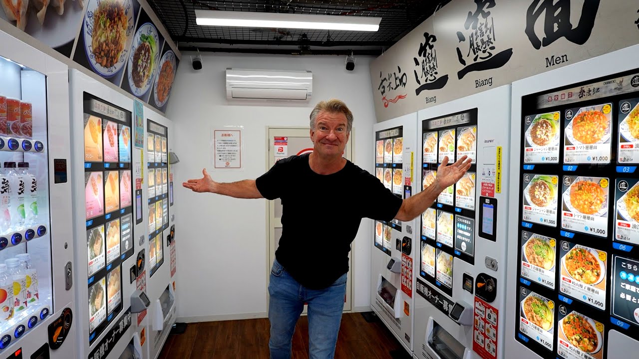 24HR Vending Machine Room: Chinese Food Bonanza - Eric Meal Time #716