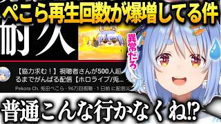ぺこらあの日以降バズったのか逆に再生回数が多すぎて困惑【兎田ぺこら/ホロライブ切り抜き】