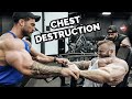 CHEST DAY WITH IAIN VALLIERE | LIFE IN OLYMPIA PREP