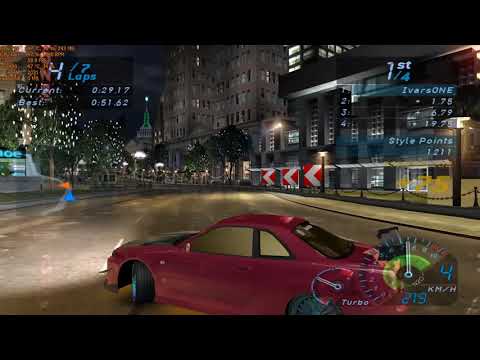 Need for Speed Underground Walkthrough Part 103 - "Enduro Street Circuit"