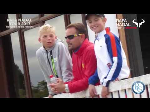 VIDEO RAFA NADAL TOUR DOMINGO 19022017
