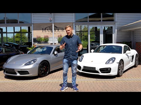 Thumbnail for Porsche 718 v 981 Cayman S: which is best for your £40k? by Porsche 981, Porsche, Sports car, video, Car, video f, Porsche 718, vide