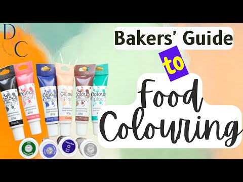 Homebakers Guide to Food Colouring