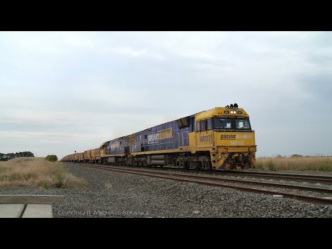 5MP2 Pacific National Steel Train (8/4/2021) - PoathTV Australian Railways