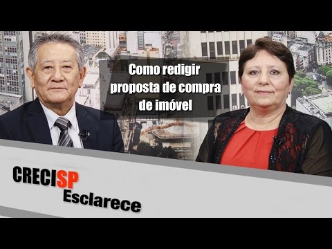 Como redigir uma proposta de compra de imóvel - CRECI Esclarece 279