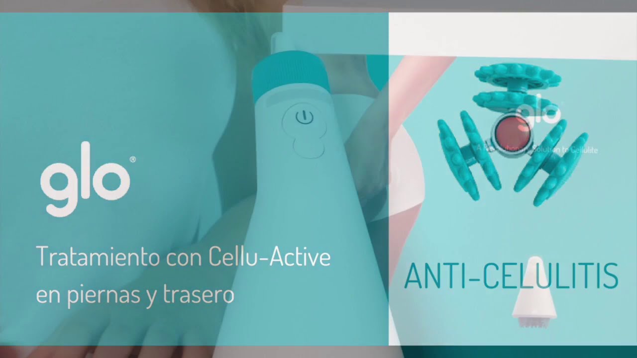 Como usar el masajeador anticelulítico Glo 910 en piernas y glúteos