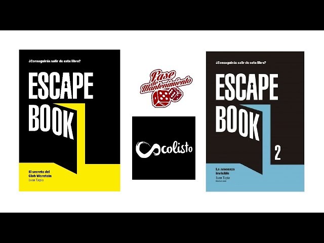 Vídeo relacionado con Escape Book (LITERATURA JUVENIL - Narrativa juvenil)