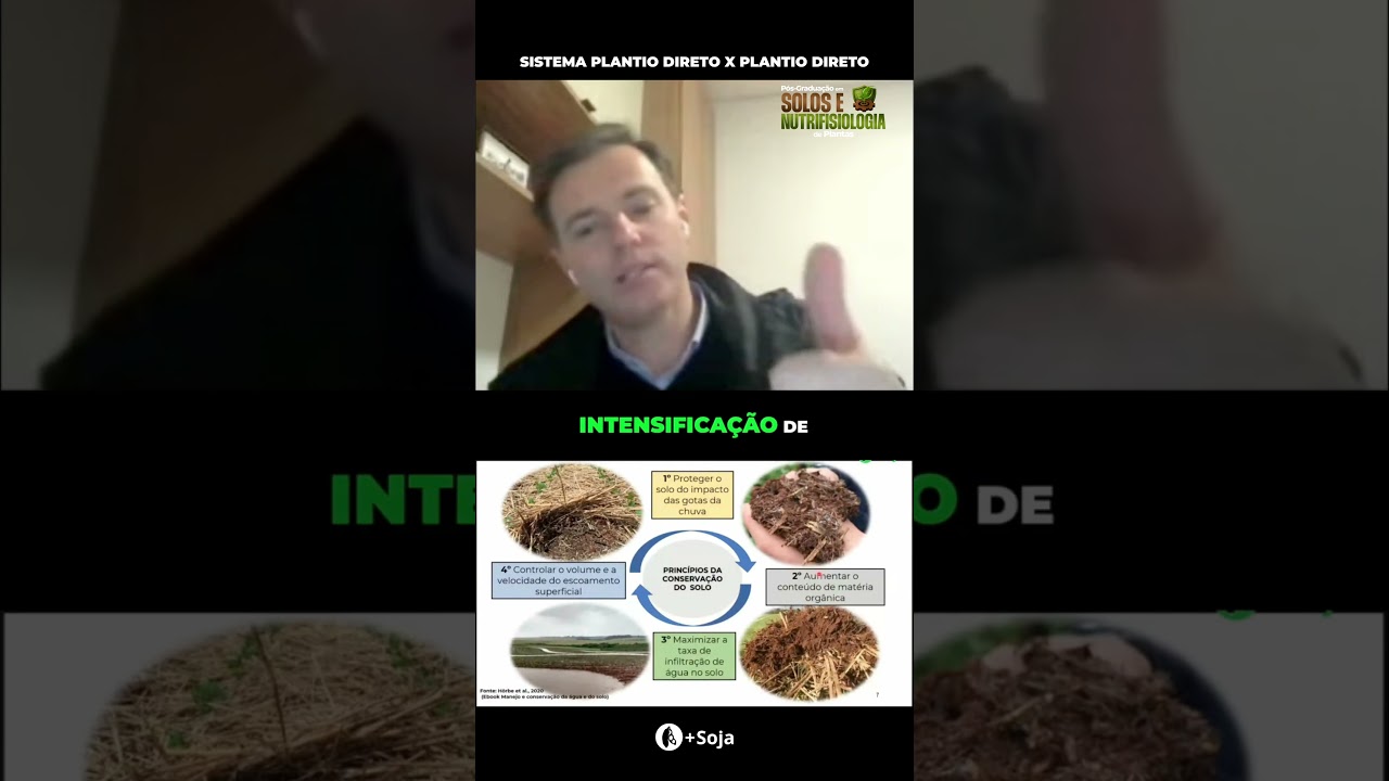 Plantio Direto vs Sistema Plantio Direto #agro #maisoja #soja