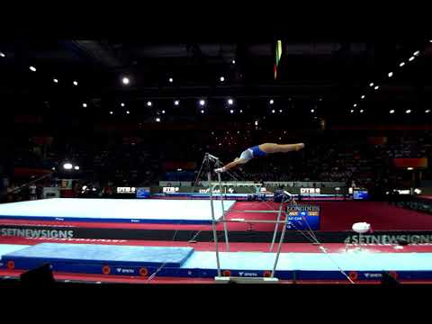 Sanne Wevers (NED)  Uneven Bars Team Final 2019 Stuttgart World Championships