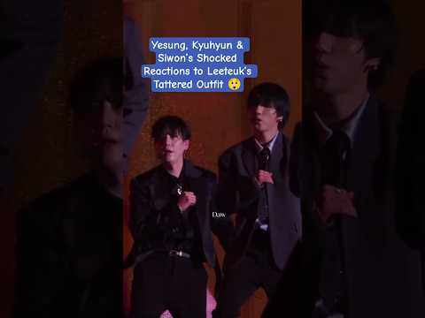 Yesung, Kyuhyun & Siwon’s Shocked Reactions to Leeteuk’s Tattered Outfit 😲