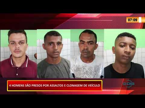 Elementos envolvidos em roubos e clonagem de veículos são presos pela PRF 07 10 2020