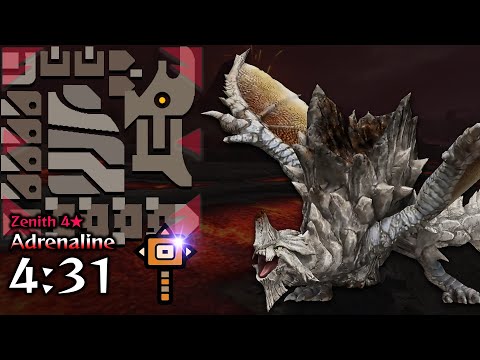 Zenith Gravios Vs. Adrenaline Hammer - Monster Hunter Frontier ZZ - 辿異種グラビモス ハンマー ソロ【MHF-Z】