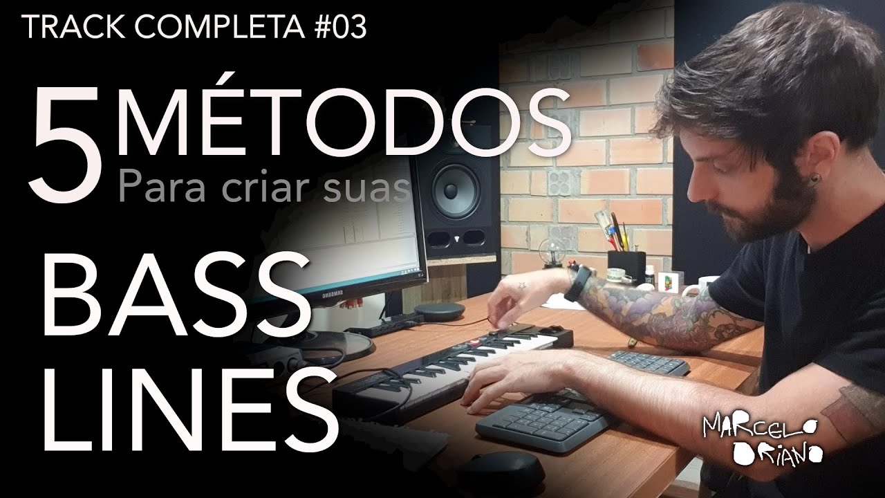 Criando Techno Completo #03 - Cinco formas de fazer Basslines