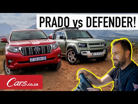2020 Toyota Prado vs New Land Rover Defender 110 - Luxury Off-road Titans go head to head