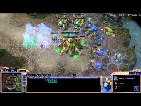 LotV beta PvT: Rapid expanding and disruptor drops!