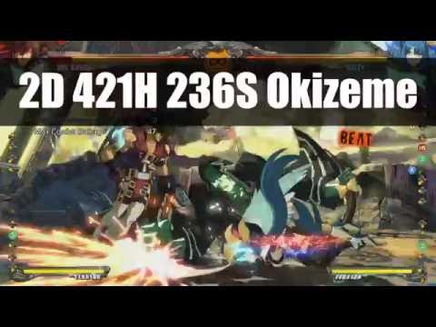 [GGXrdR] Dizzy 2D 421H 236S okizeme