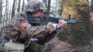 preview picture of video 'Airsoft @ POW players of war 21/02/10'