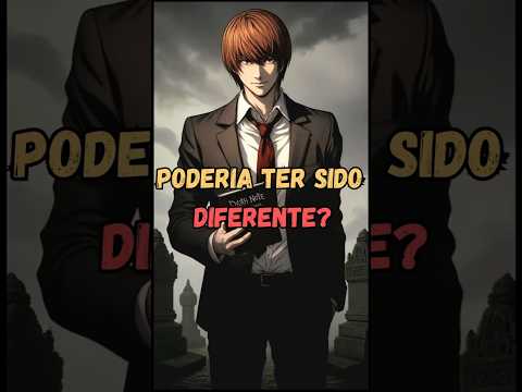 E Se o Ligth Em Death Note Nunca Tivesse Pego O Caderno? #anime #deathnote
