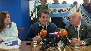 UNSJ exige cumplir la ley y reclama fondos tras 300 días de desfinanciamiento