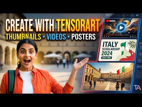 Tensor Art Tutorial - Create u0026 Customize Your Own Models With Comfy UI