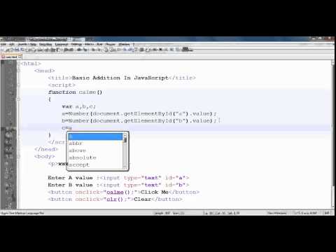 Introduction of Javascript In Tamil