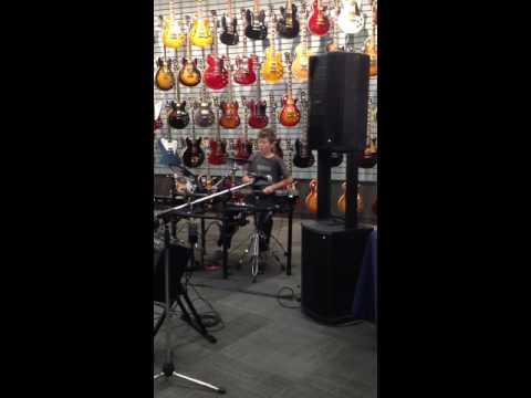 Crazy train cover by Owen van der Maden (drums)