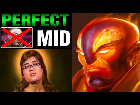 How To Win Mid vs Invoker By : eL Profe - SmAsH 8k MMR Plays Ember spirit 30/0 - Dota 2