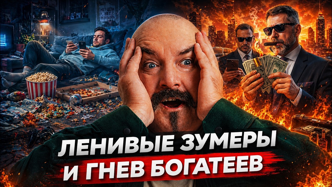Ленивые зумеры и гнев богатеев