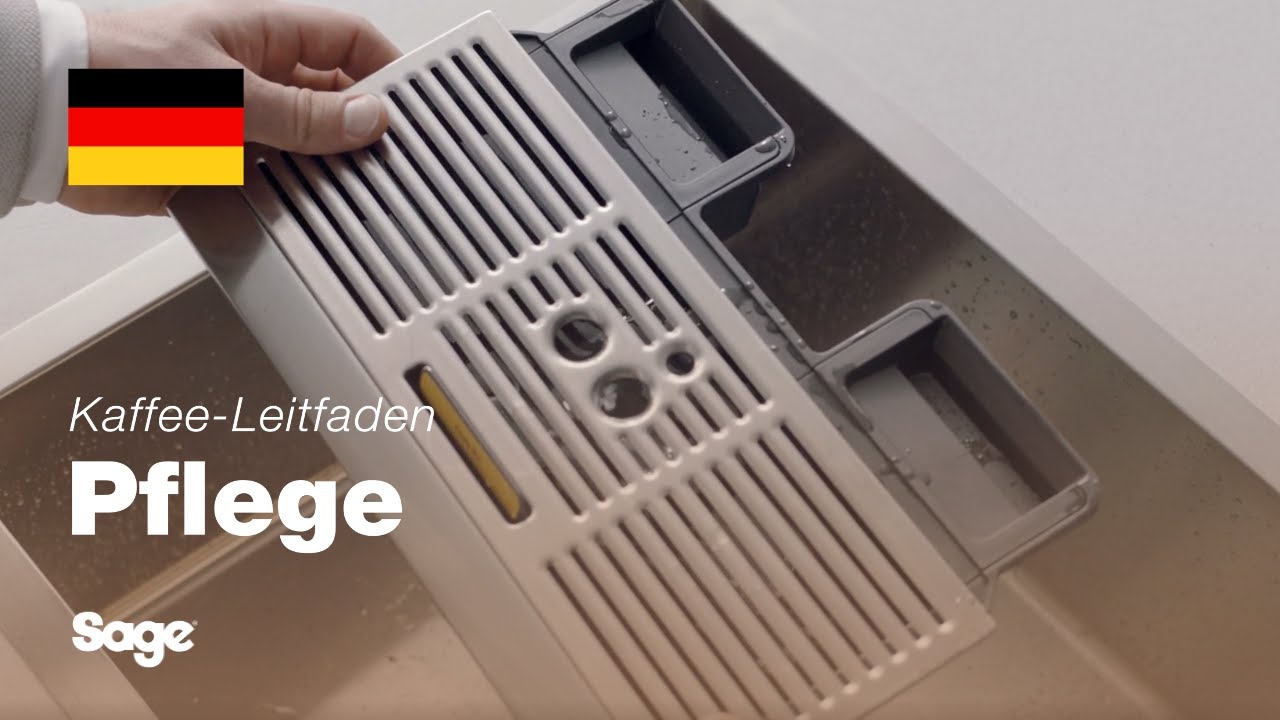 Reinigung der Abtropfschale