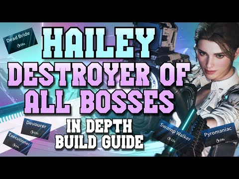 Hailey Build Guide | Best Bossing Descendant | The First Descendant